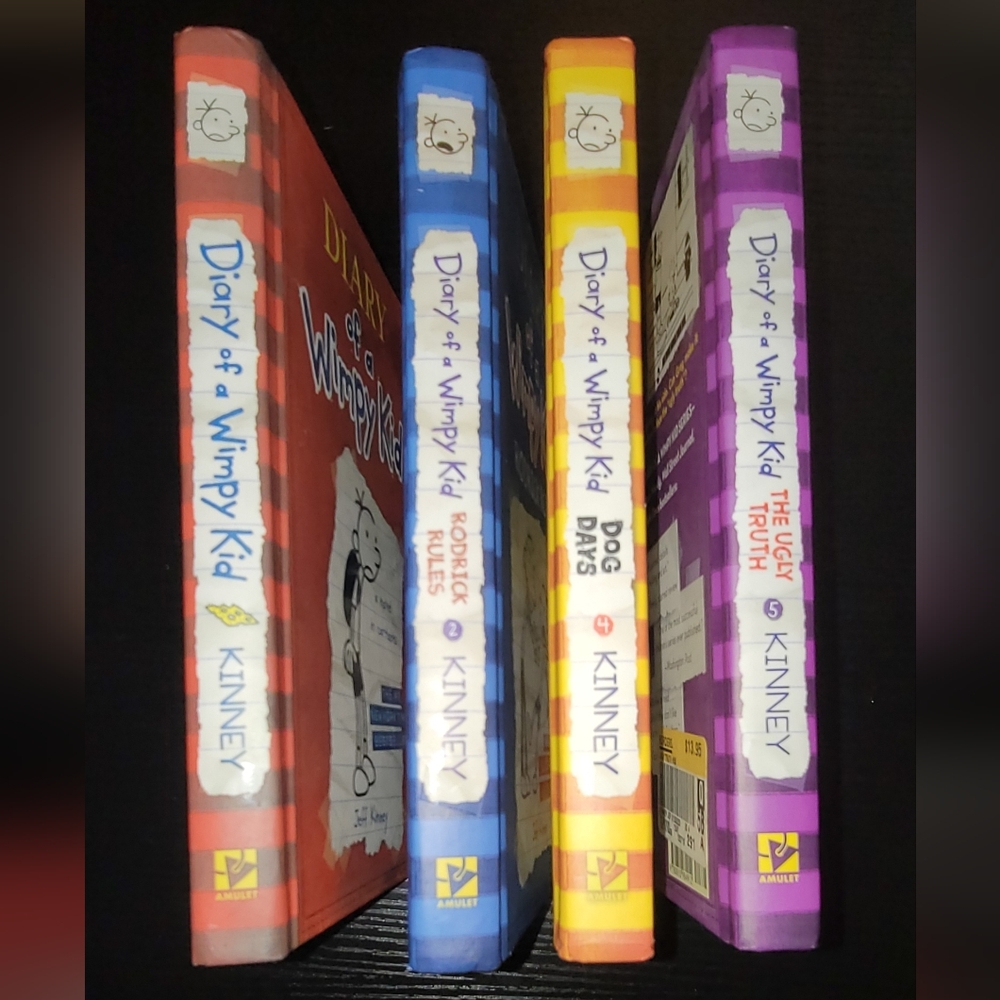 Diary of a Wimpy Kid Book 1 2 4 5